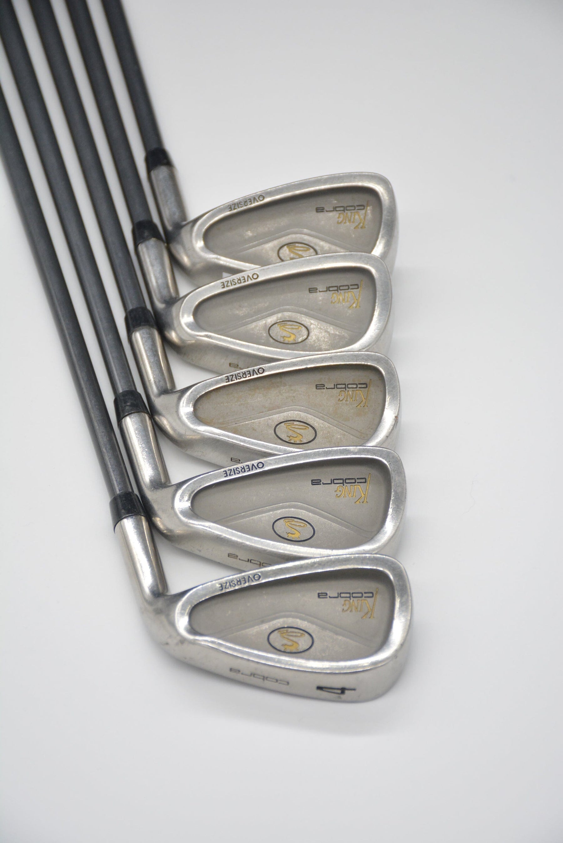 Cobra King OS 4-6, 8, 9 Iron Set R Flex Golf Clubs GolfRoots