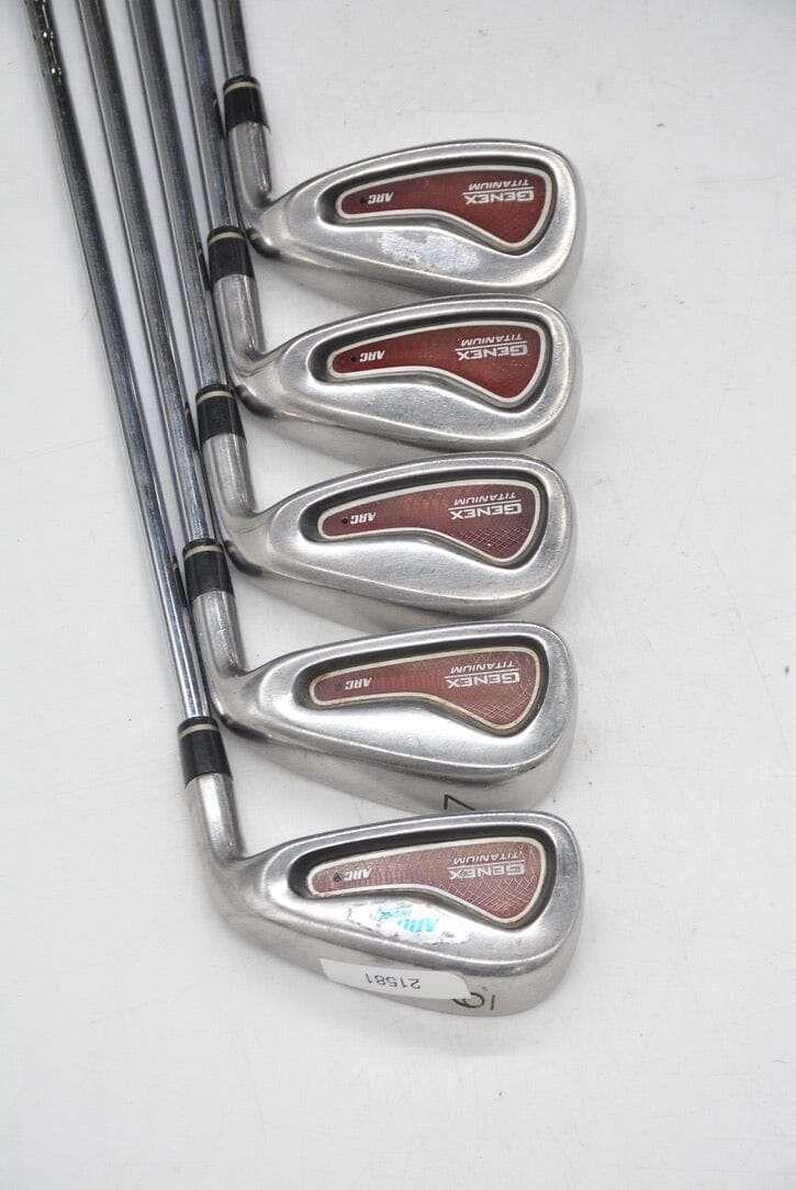 Nickent Genex Titanium 6-PW Iron Set S Flex Golf Clubs GolfRoots 