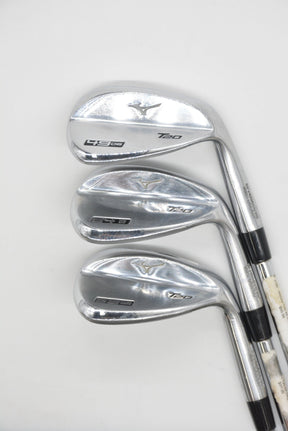 Mizuno T20 Satin 49, 54, 59 Degree Wedge Set S Flex Golf Clubs GolfRoots 