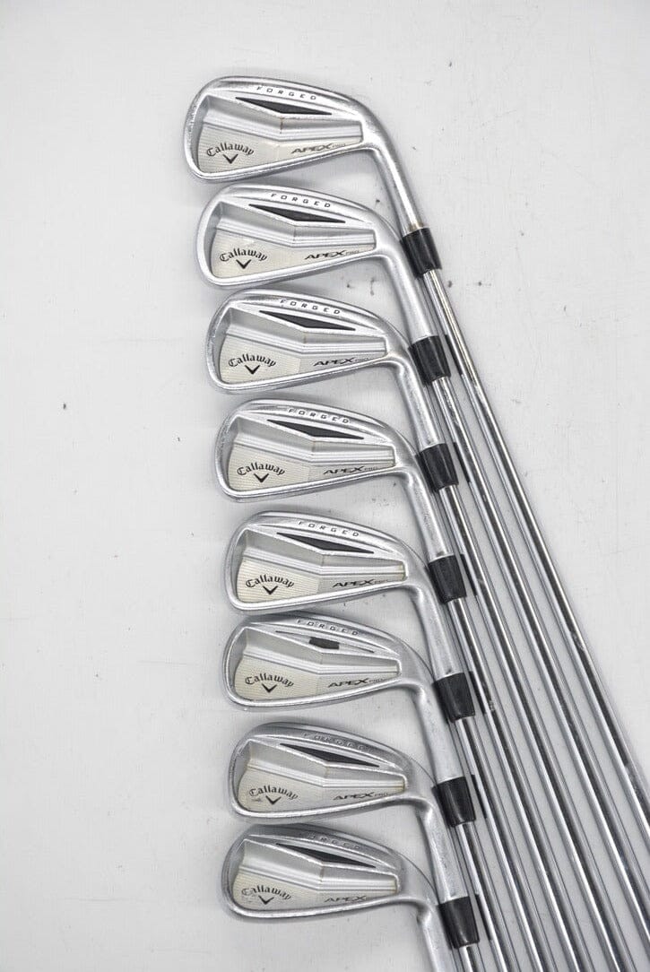Callaway Apex Pro Forged 3-PW Iron Set S Flex +.5" Golf Clubs GolfRoots 