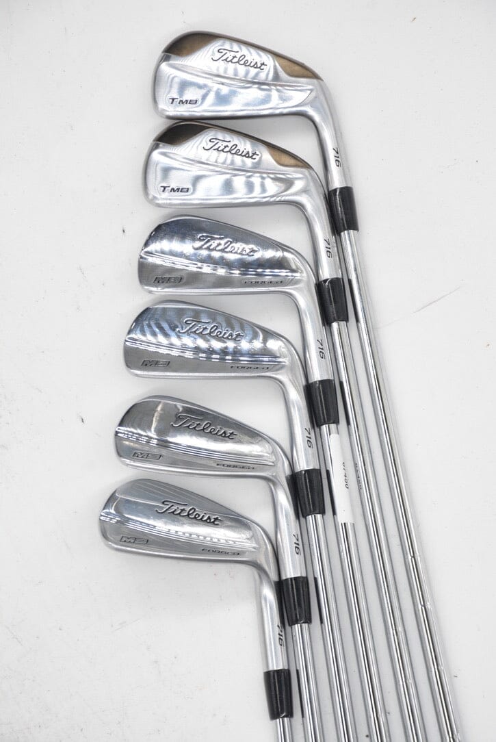 Titleist 716 T-MB/MB Combo 4-9 Iron Set S Flex Std Length Golf Clubs GolfRoots 