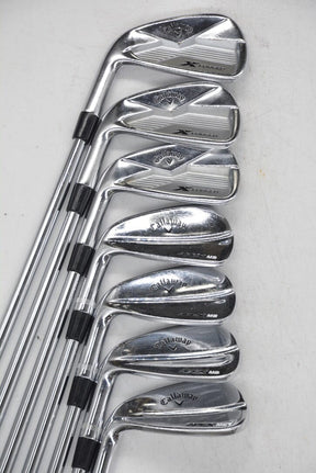 Lefty Callaway X Forged 18/Apex MB 18 Combo 4-PW Iron Set X Flex +.5" Golf Clubs GolfRoots 