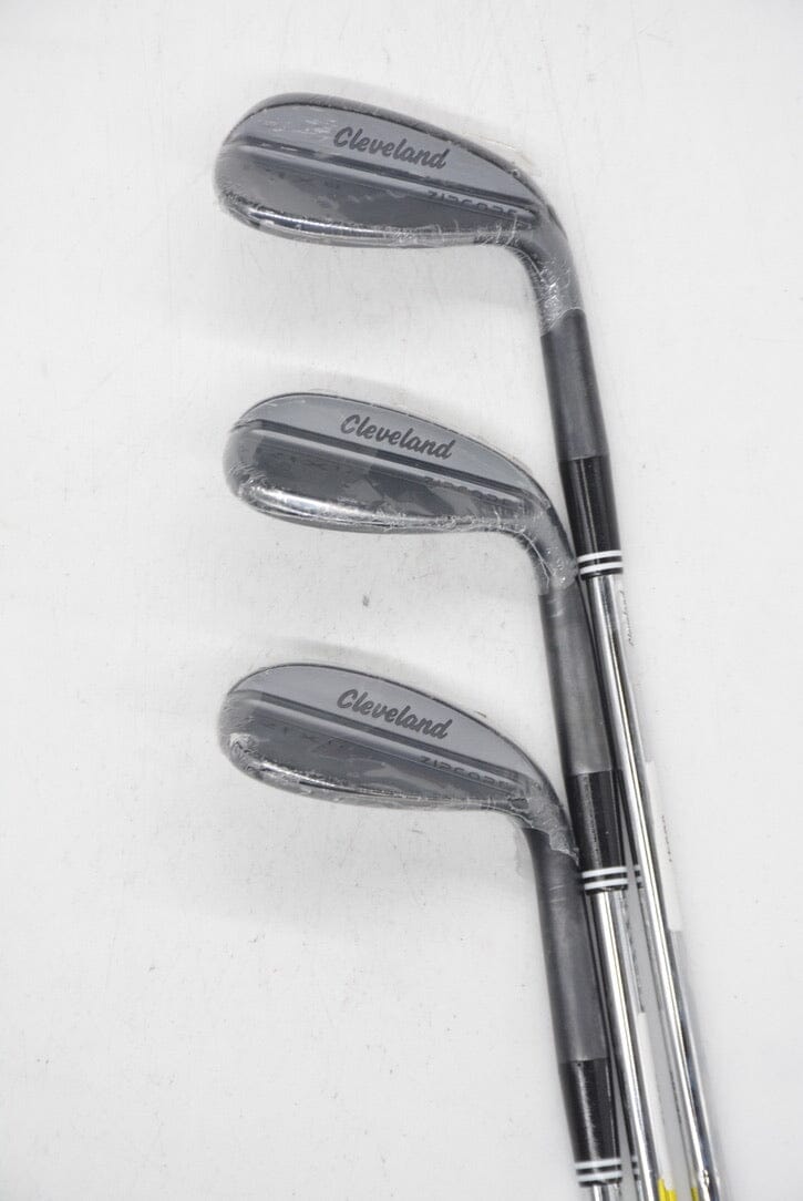 NEW Cleveland RTX 6 Zipcore 50, 54, 58 Degrees Wedge Set Wedge Flex Golf Clubs GolfRoots 