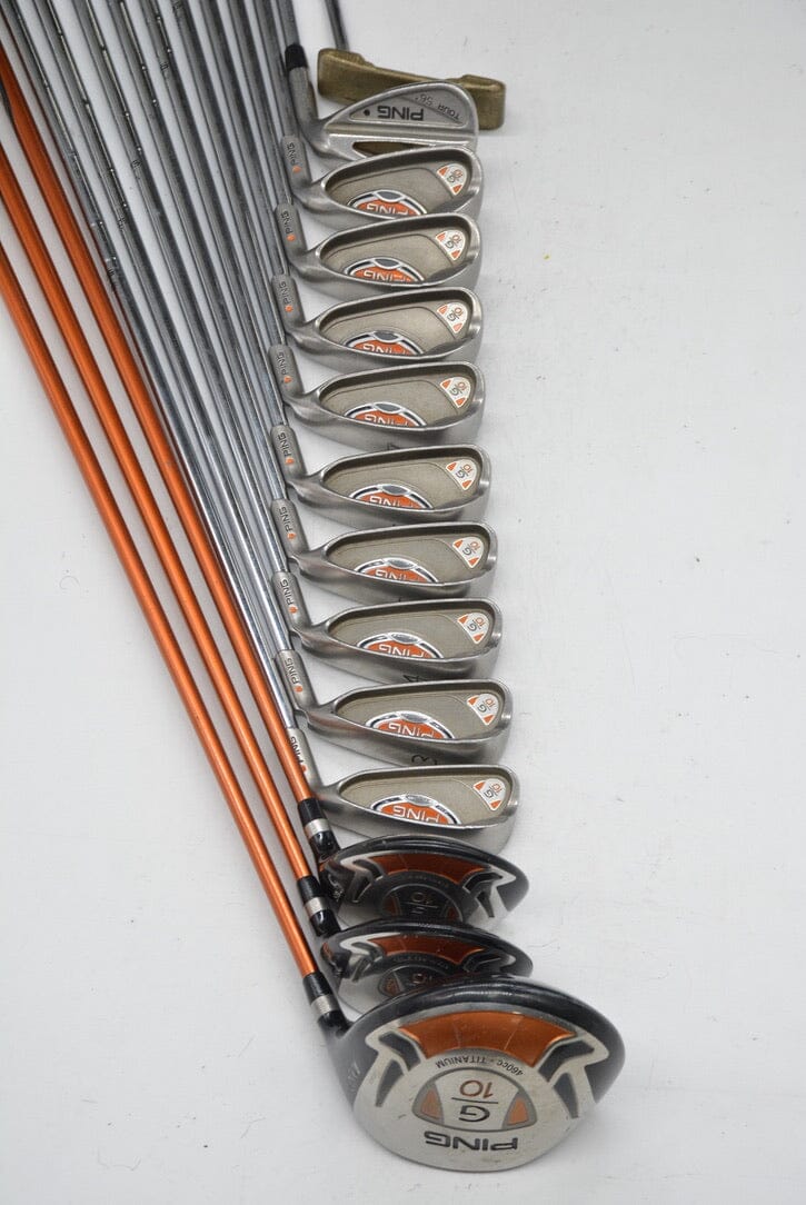 Ping G10 Full Set R Flex -.5" Golf Clubs GolfRoots 