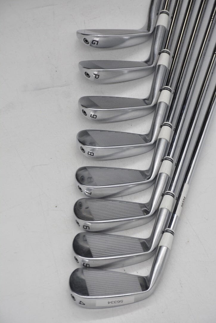 Cobra King Forged Tec 2022 OL 4-GW Iron Set R Flex Std Length Golf Clubs GolfRoots 