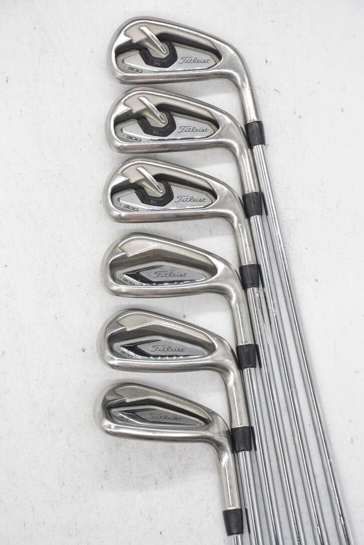 Titleist T300 4-6,8-PW Iron Set S Flex -0.25" Golf Clubs GolfRoots 