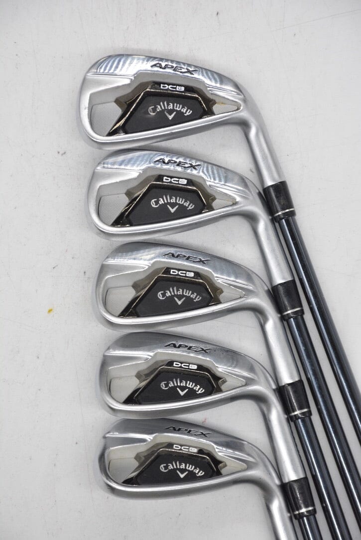 Callaway Apex DCB 7-AW Iron Set SR Flex -.5" Golf Clubs GolfRoots 
