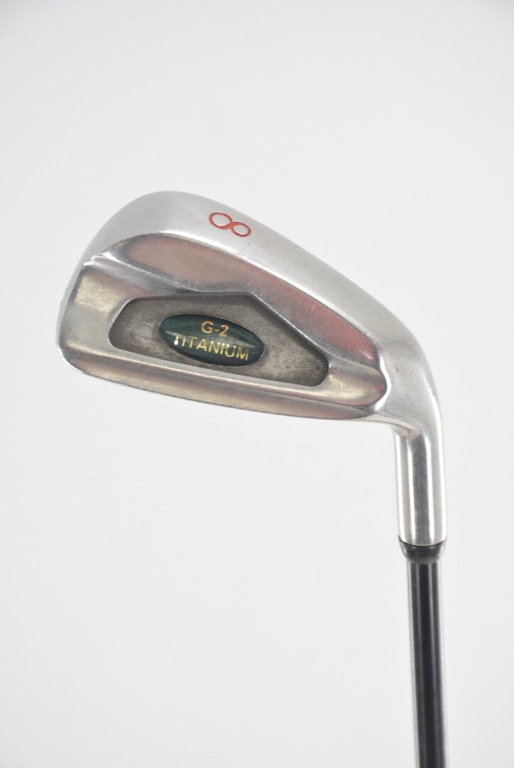 G-2 Titanium 4, 5, 7-PW, SW Iron Set R Flex +0.25" Golf Clubs GolfRoots 