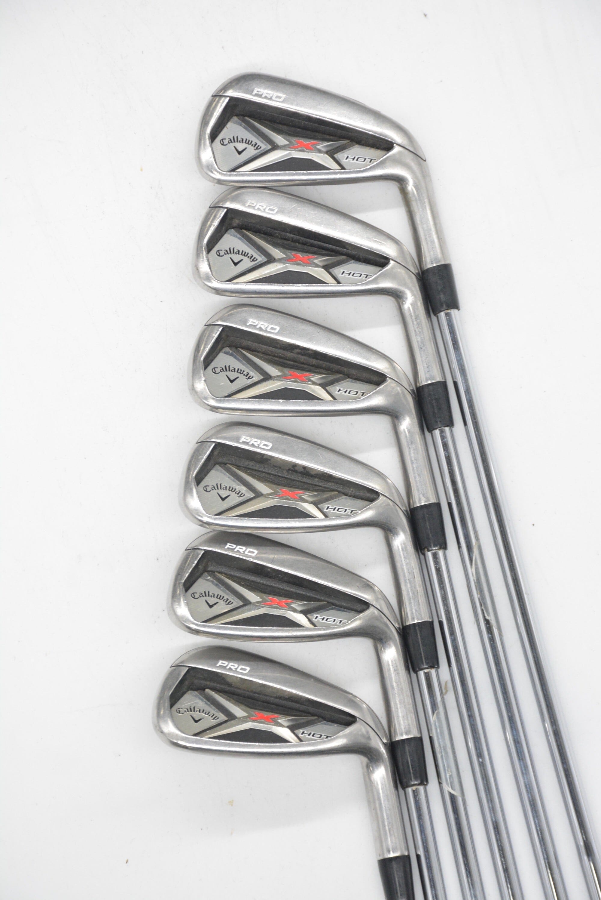 Callaway X Hot Pro 5-PW Iron Set R Flex -2" Golf Clubs GolfRoots 