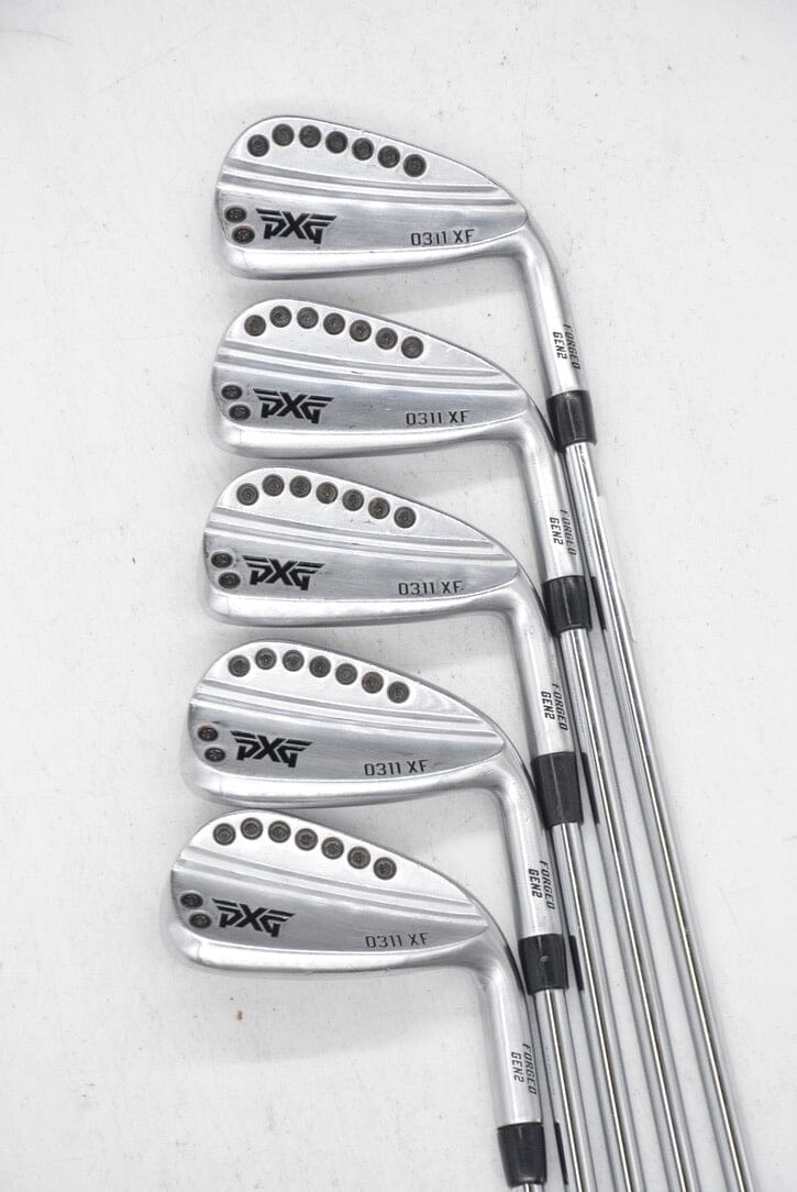 PXG 0311XF Gen 2 5-9' Iron Set R Flex +0.5" Golf Clubs GolfRoots 