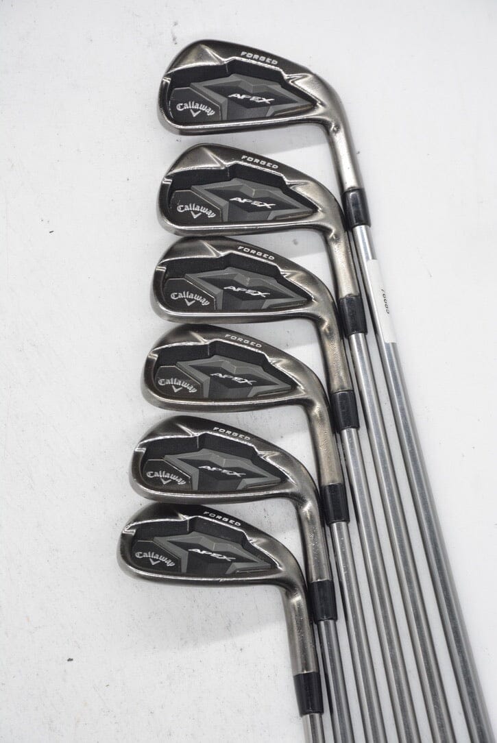 Callaway Apex 19 5-PW Iron Set R Flex +0.25" Golf Clubs GolfRoots 