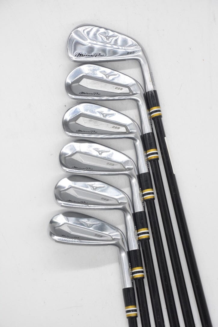 Mizuno Pro 223 5-PW Iron Set S Flex -0.25" Golf Clubs GolfRoots 