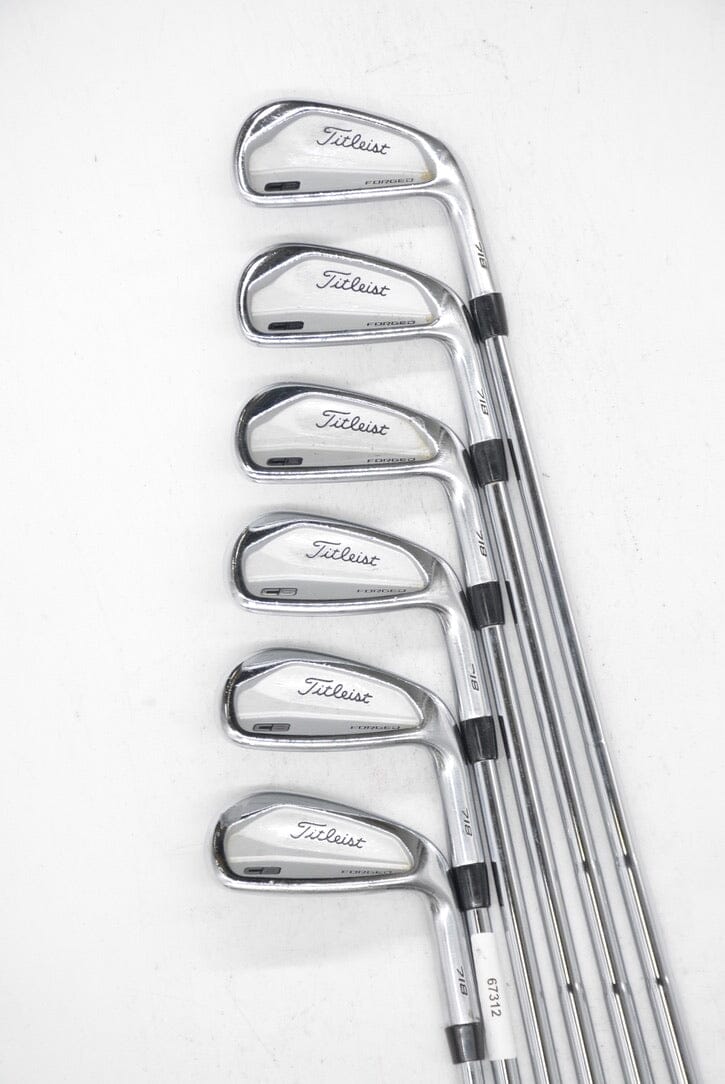 Titleist 718 CB 5-PW Iron Set X Flex +0.5" Golf Clubs GolfRoots 