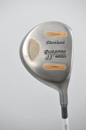 Cleveland Quadpro 3 Wood S Flex Golf Clubs GolfRoots 