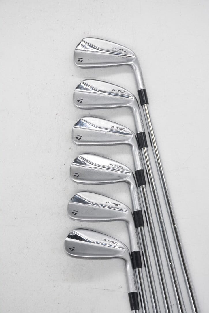 TaylorMade P790 2021 5-PW Iron Set R Flex Golf Clubs GolfRoots 