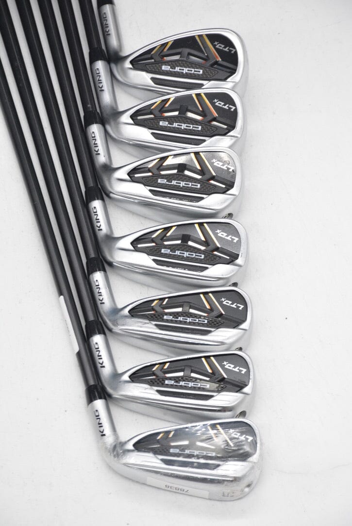 Cobra LTDx 5-GW Iron Set SR Flex -0.75" Golf Clubs GolfRoots 