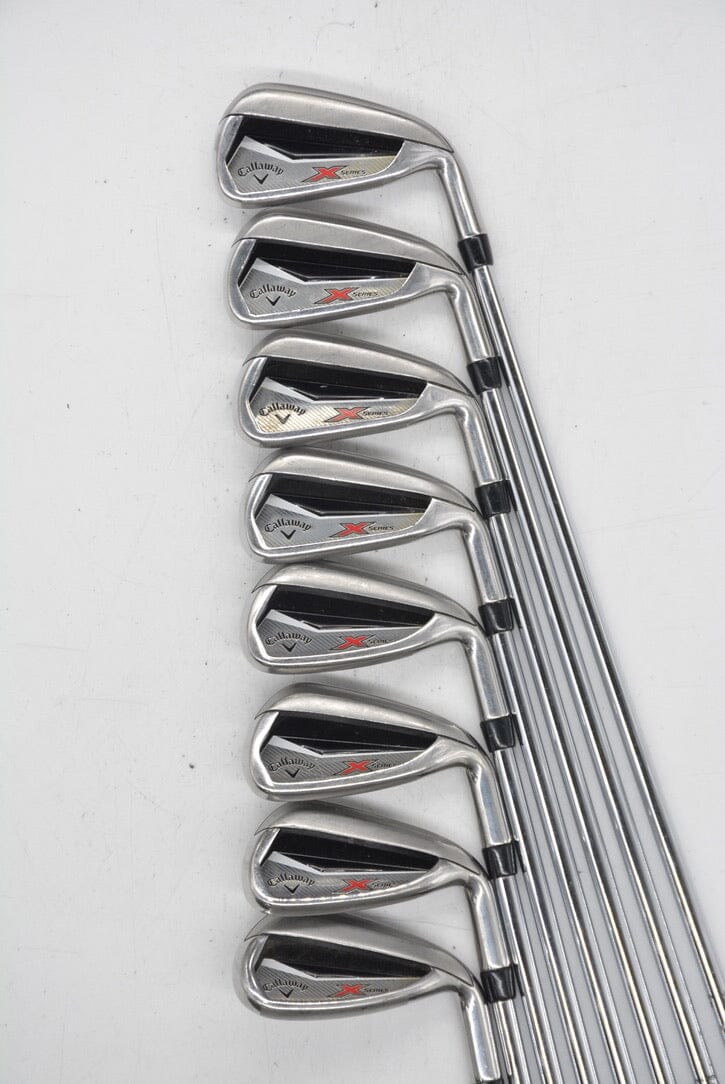 Callaway X Series N415 4-AW Iron Set Uniflex +0" Golf Clubs GolfRoots 