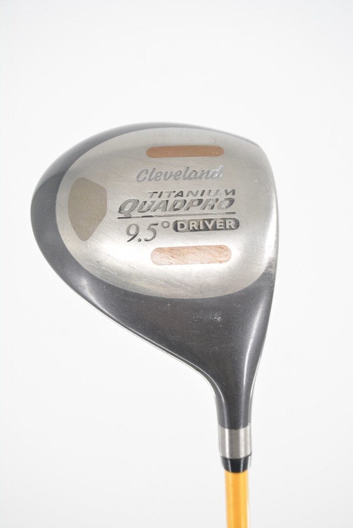 Cleveland Quadpro Titanium 9.5 Degree Driver S Flex 46" Golf Clubs GolfRoots 