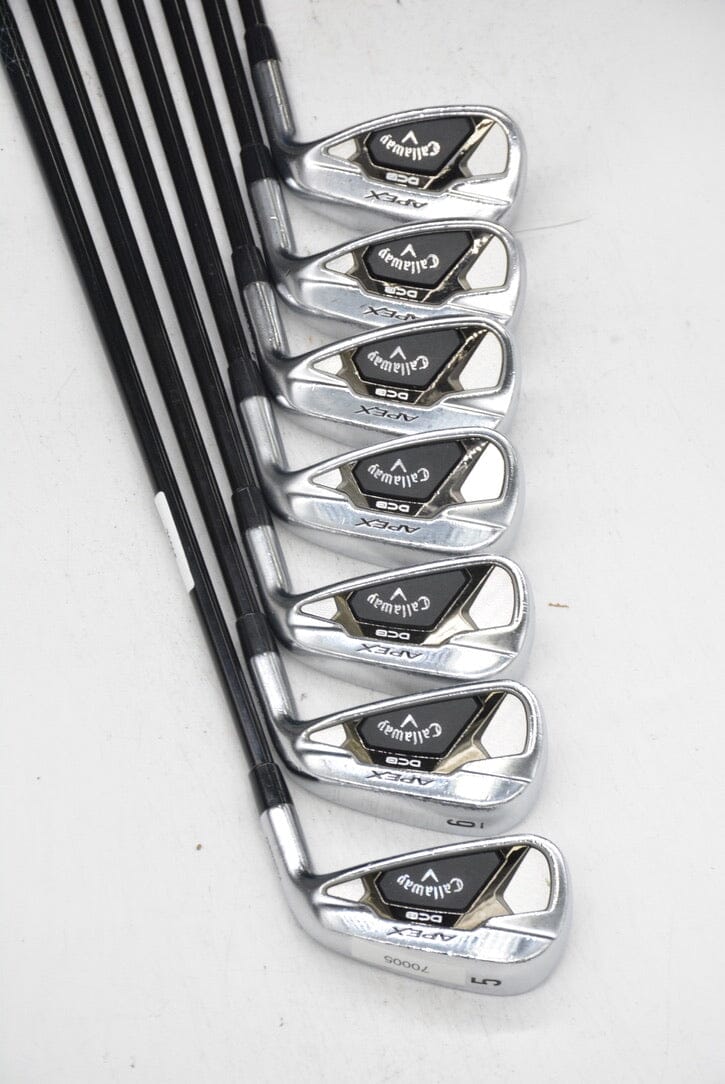 Callaway Apex DCB 5-AW Iron Set R Flex -0.25" Golf Clubs GolfRoots 