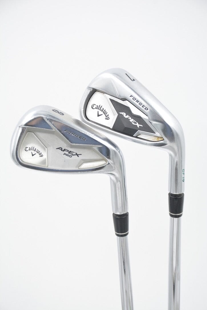 Callaway Apex 19/Apex Pro 19 4-AW Iron Set X Flex Std Length Golf Clubs GolfRoots 