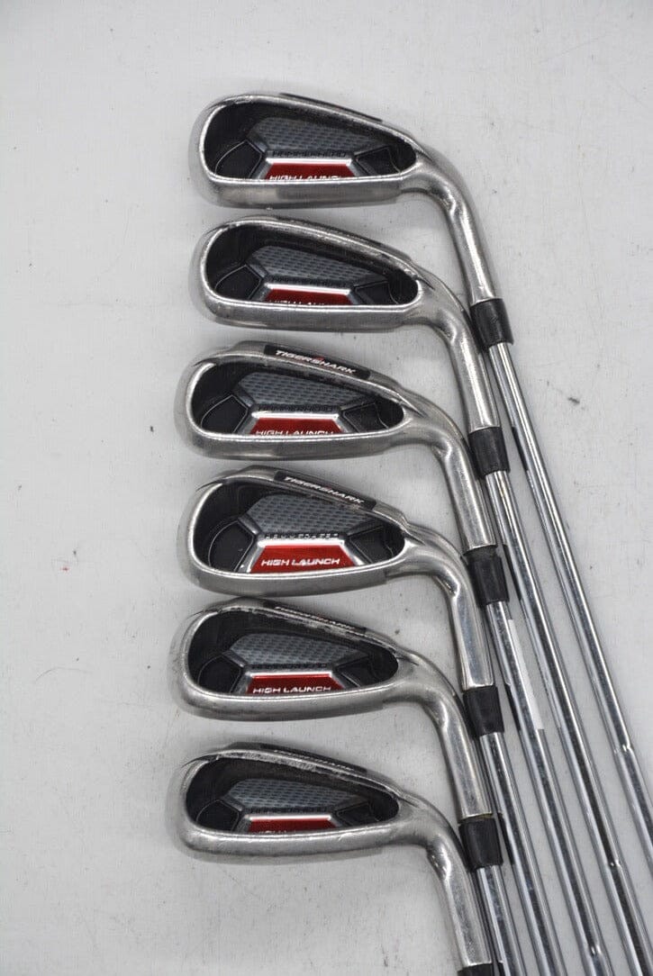 Tiger Shark Hammerhead High Launch 5-PW Iron Set R Flex +.25" Golf Clubs GolfRoots 