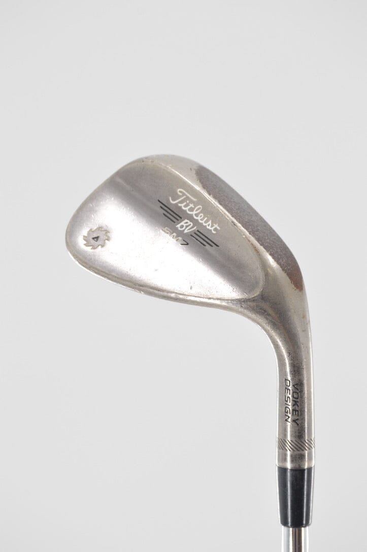 Titleist Vokey SM7 Brushed Steel F Grind 56 Degree Wedge Wedge Flex 35.25" Golf Clubs GolfRoots 