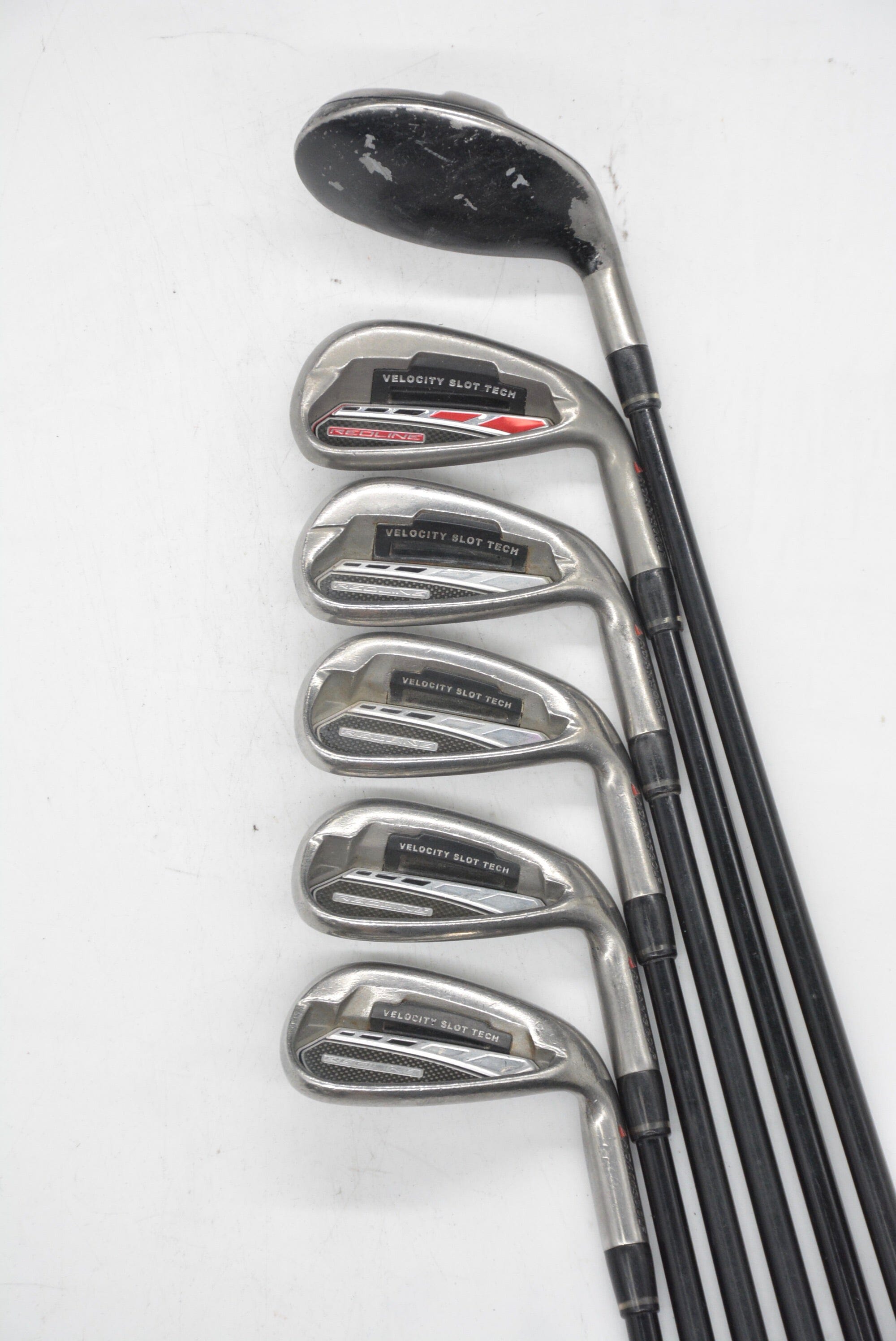 Adams Redline Hybrid 5h, 6-PW Iron Set R Flex -0.25" Golf Clubs GolfRoots 