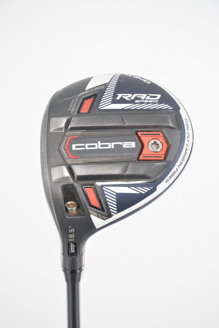 Lefty Cobra Radspeed 18.5 Degree Wood S Flex 42.25" Golf Clubs GolfRoots 