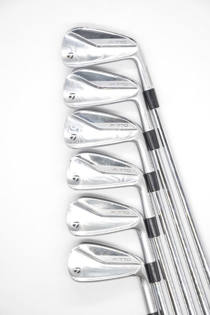 TaylorMade P770 '20 4-9 Iron Set X Flex +1" Golf Clubs GolfRoots 