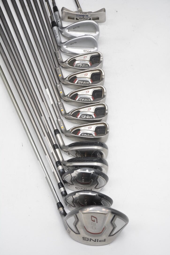 Ping G20 Mixed Full Set SR Flex -0.5" Golf Clubs GolfRoots 