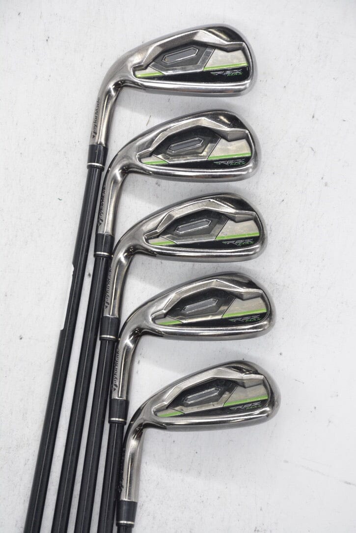 Lefty TaylorMade Rocketballz Max 7-AW Iron Set R Flex Std Length Golf Clubs GolfRoots 