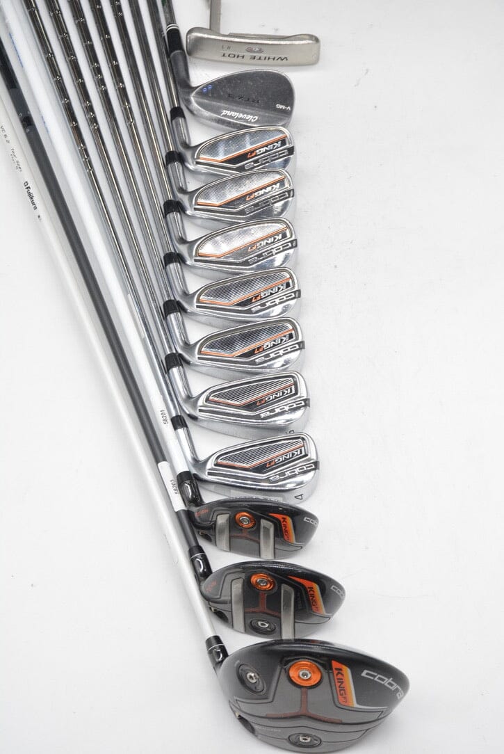 Cobra King F7 Mixed Full Set S Flex Std Length Golf Clubs GolfRoots 