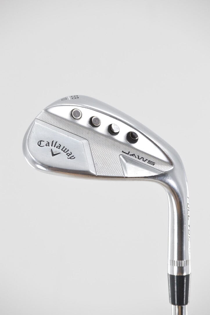 Callaway Jaws Full Toe Chrome 58 Degree Wedge S Flex 35.25" Golf Clubs GolfRoots 
