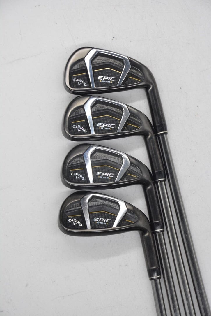 Callaway Epic STar 7-PW Iron Set R Flex -0.5" Golf Clubs GolfRoots 