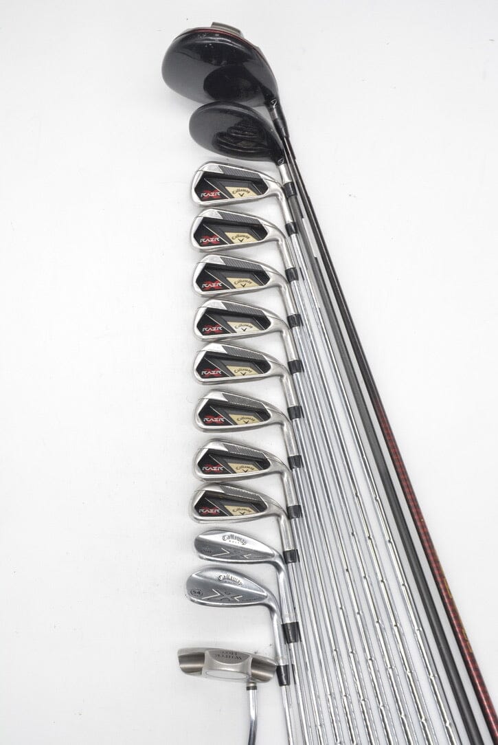 Callaway RAZR X Mixed Full Set Uniflex -0.5" Golf Clubs GolfRoots 