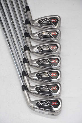 Callaway RAZR X Tour 4-PW Iron Set S Flex +.5" Golf Clubs GolfRoots 