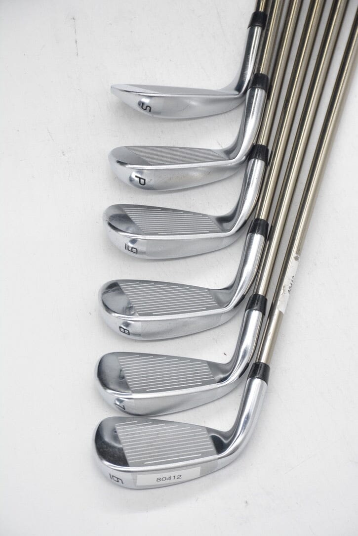 Cobra King F7 6-PW, SW Iron Set R Flex -0.25" Golf Clubs GolfRoots 