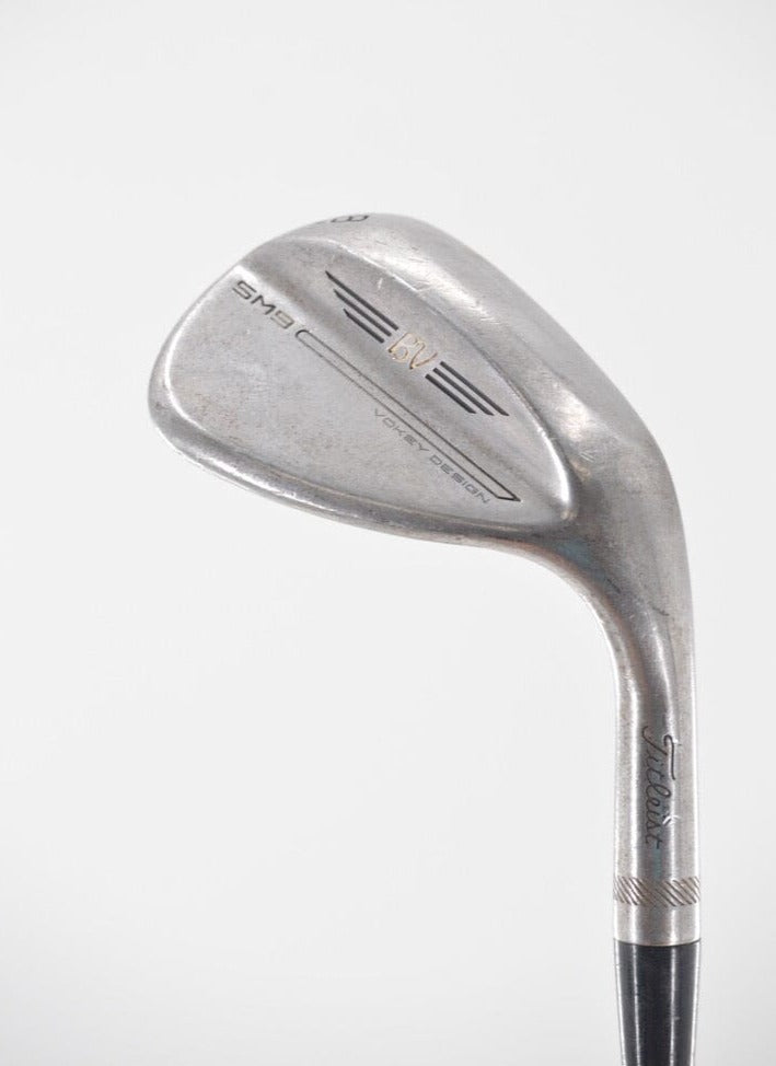 Titleist Vokey SM9 Brushed Steel M Grind 58 Degree Wedge Wedge Flex Golf Clubs GolfRoots 