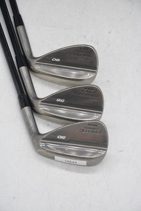 Proto C Forged 50, 56, 60 Wedge Set SR Flex Golf Clubs GolfRoots 