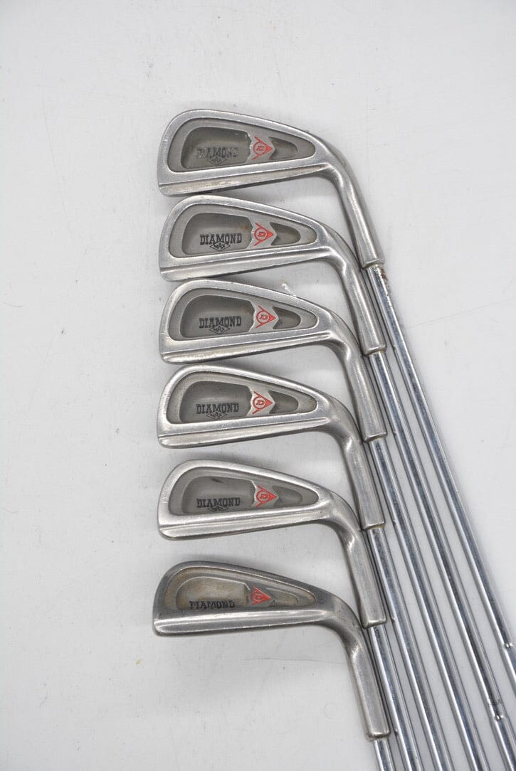 MaxFli Dunlop Diamond Max 3-5, 7, 9, SW Iron Set S Flex Golf Clubs GolfRoots 
