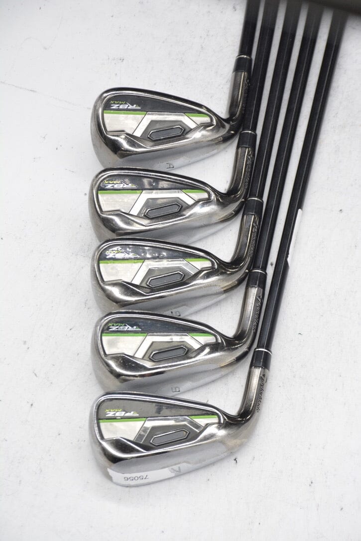 Lefty TaylorMade Rocketballz Max 7-AW Iron Set R Flex Std Length Golf Clubs GolfRoots 