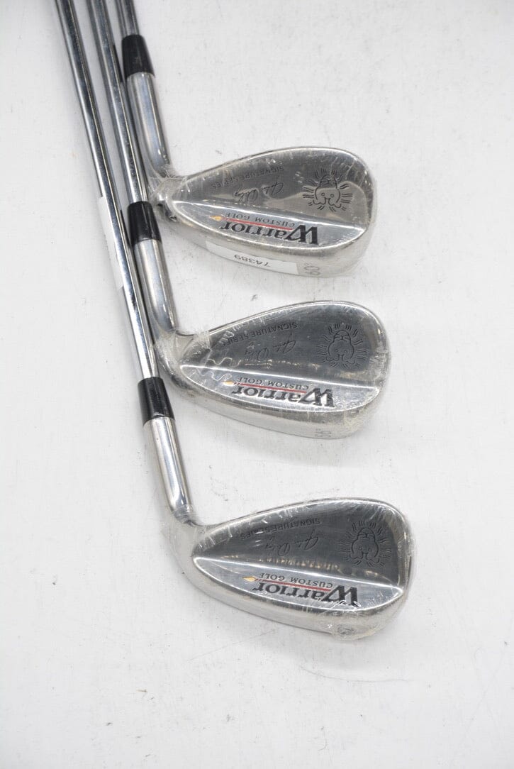 NEW Warrior Signature Series 52, 56, 60 Degree Wedge Set Wedge Flex Golf Clubs GolfRoots 