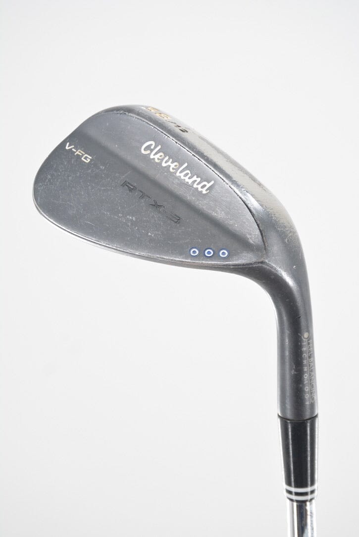 Cleveland RTX 3 Black Satin 58 Degree Wedge Wedge Flex 35" Golf Clubs GolfRoots 