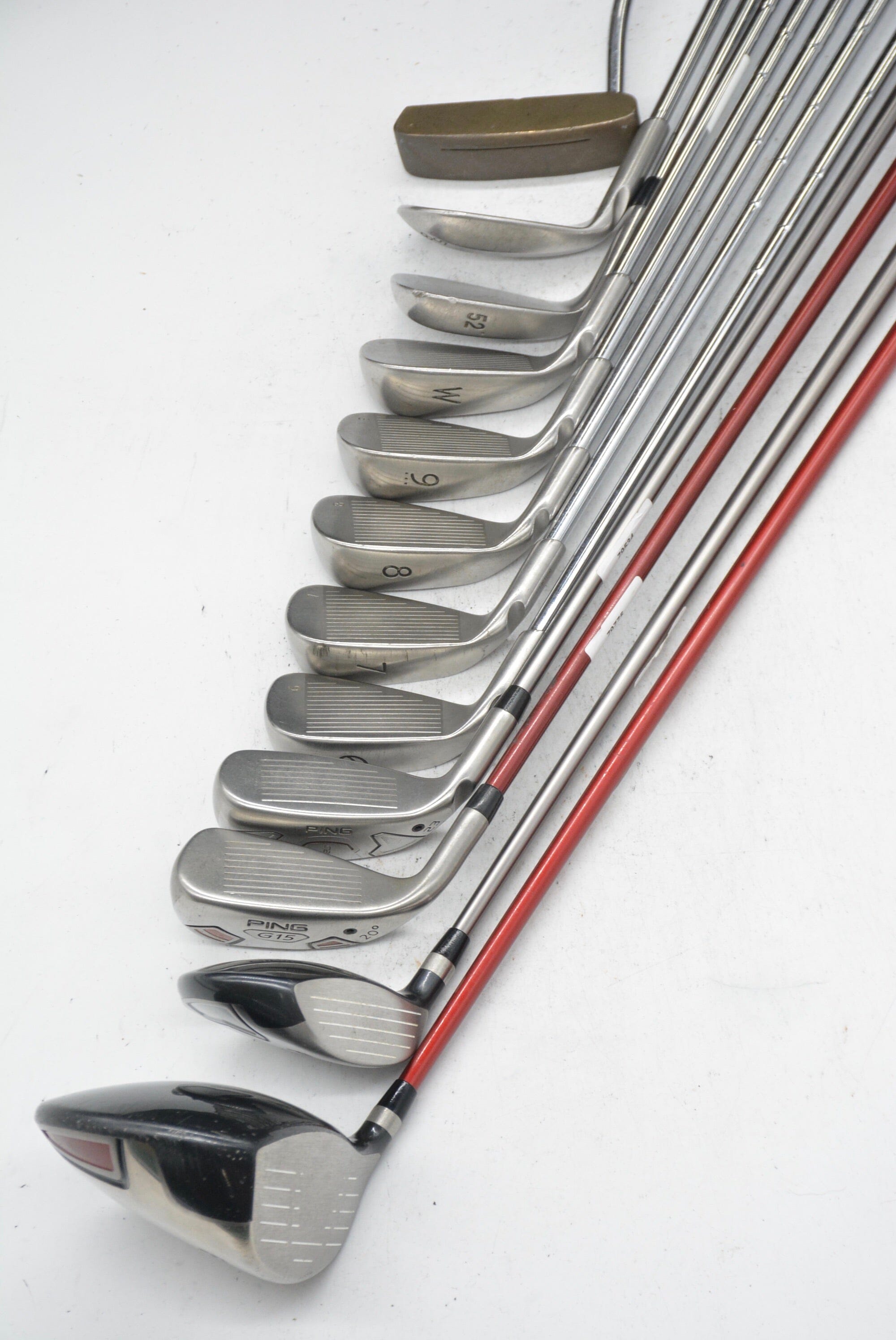 Ping G20 Mixed Full Set R Flex Std Length Golf Clubs GolfRoots 