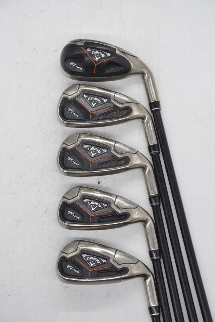 Callaway Ft I-Brid 5-9 Iron Set R Flex -.5" Golf Clubs GolfRoots 