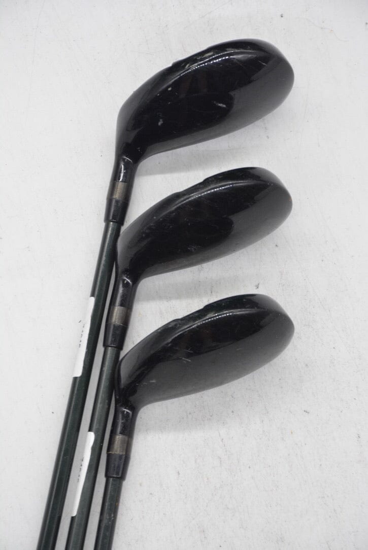 Lefty Warrior 3H, 4H, 5H Hybrid Set S Flex Golf Clubs GolfRoots 