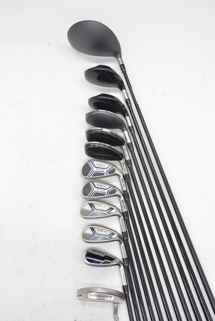 Adams Idea A7Os Mixed Full Set SR Flex +0.25" Golf Clubs GolfRoots 