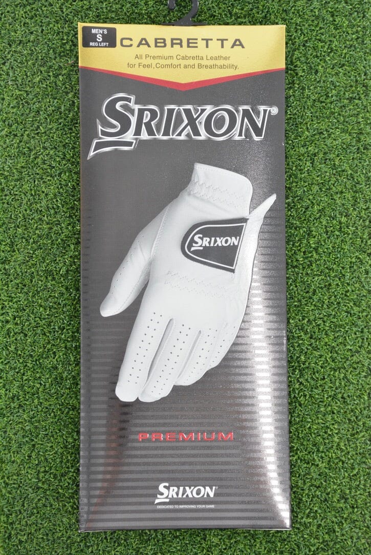 Srixon Premium Cabretta Glove - White GolfRoots 