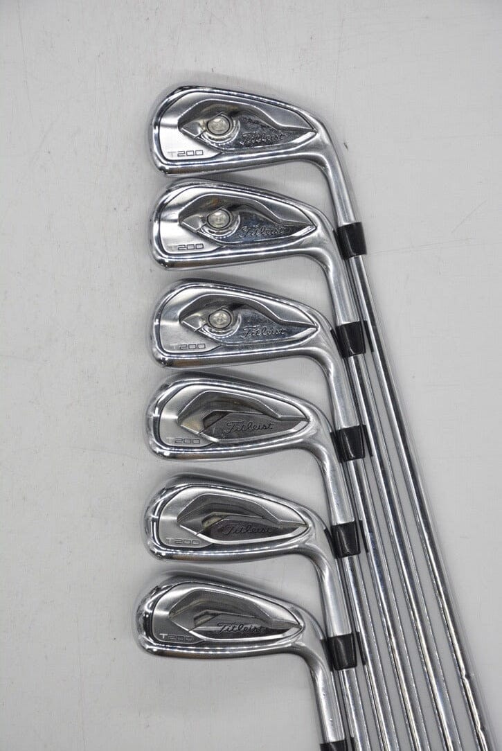 Titleist T200 5-PW Iron Set S Flex +0.5" Golf Clubs GolfRoots 