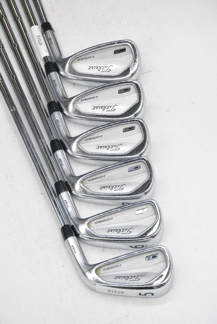 Titleist 718 CB 5-PW Iron Set X Flex +0.5" Golf Clubs GolfRoots 